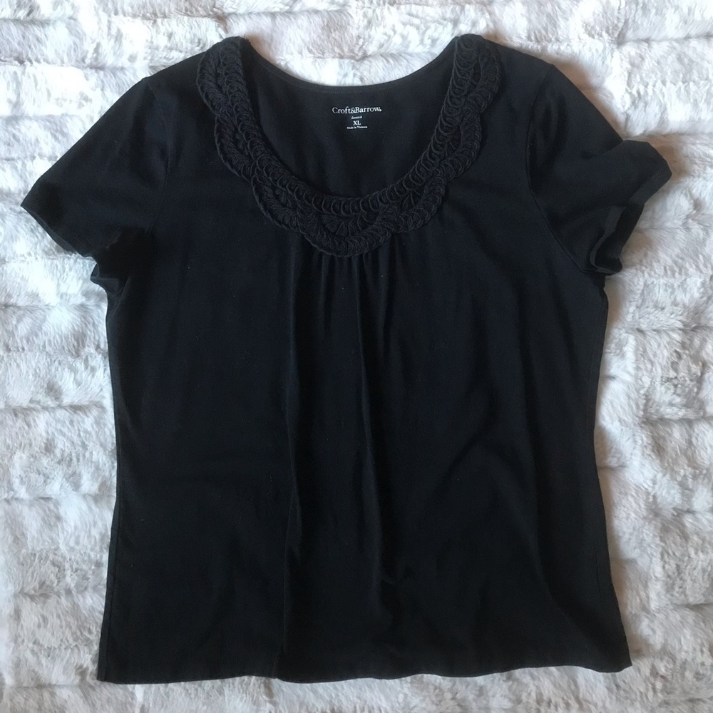 💕 Croft & Barrow Tee, XL, Never Worn